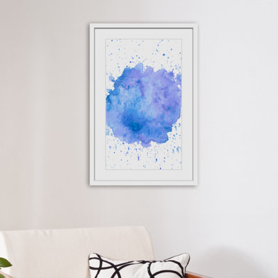 « painting explosion », reproduction d’art encadrée