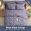 Ensemble d'édredon plissé avec draps Bed-in-a-Bag-103134062-103134051