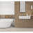 Woodstrip 11-3/4 In. X 23-1/2 In. Fluted Ceramic Wood Look Wall Tile-94553573