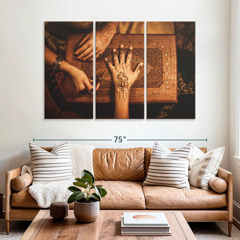 Senne Mehndi, H 42 po x l 65 po