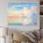Cadre flottant blanc