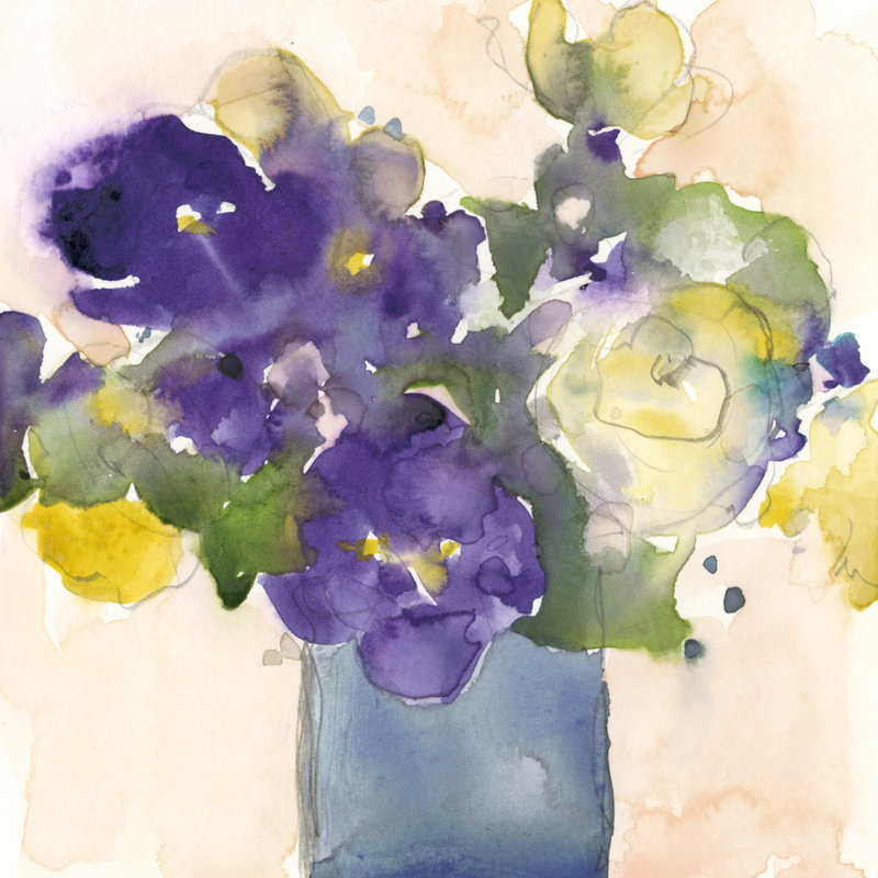 Beautés florales I, H 12 po x l 12 po x P 1,25 po