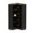 L-Shaped Corner Glass Door Display Case With LED Light