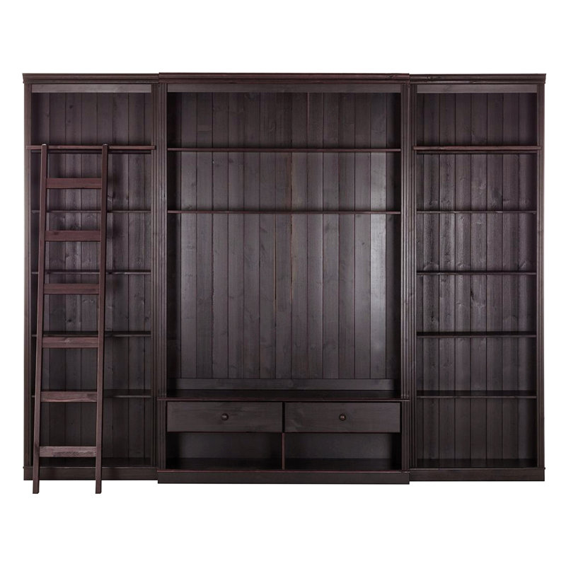 Delmonta Unfinished Entertainment Centre for TVs up to 55", Havana Lacquer
