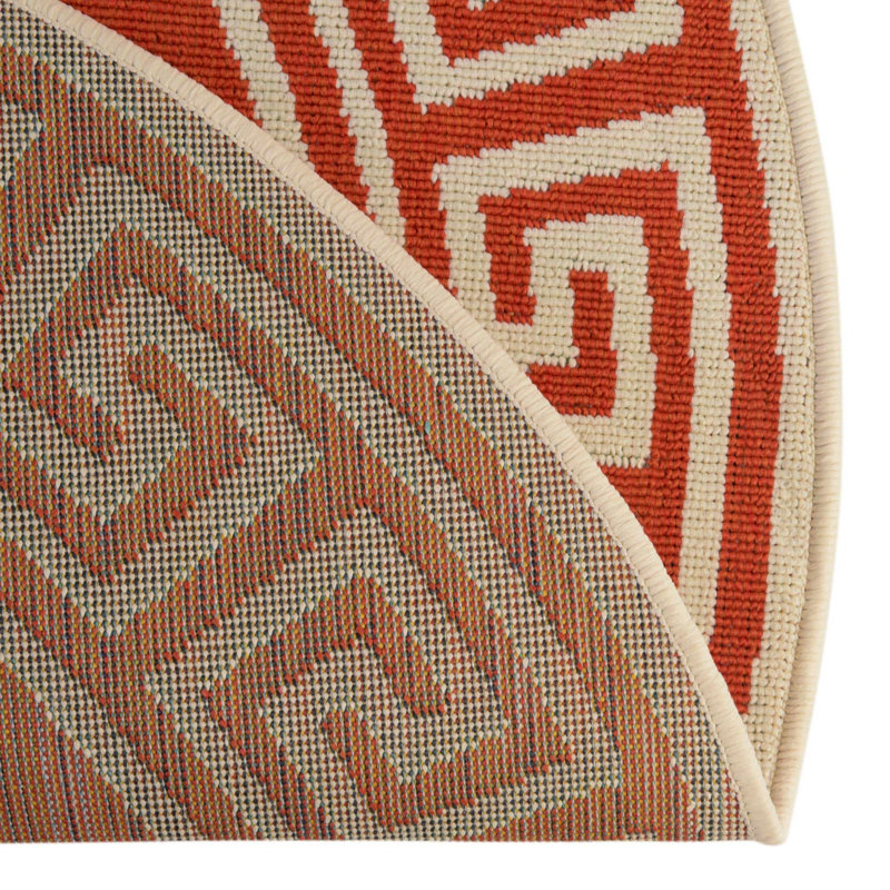 Hayrulla Indoor / Outdoor Rug, Round 4'1"