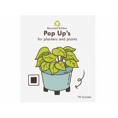 PLANTatorEM support moyen pour Py-5178 (brun clair) - Céramique de cuisson à la main
