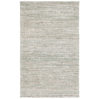 Tapis gris clair tissé à la main Zaragoza