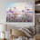 Minimalisme, chardon, nature, fluorescence I sur toile
