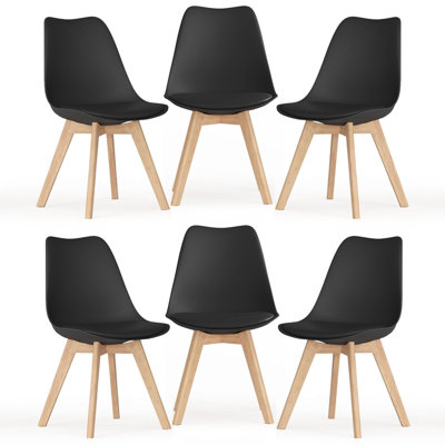 82cm H Side Chair in Black