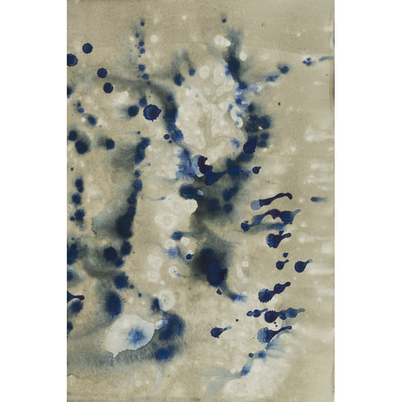 Lapis Merging II by Vanessa Binder - Wrapped Canvas Painting, 30cm H x 20cm W