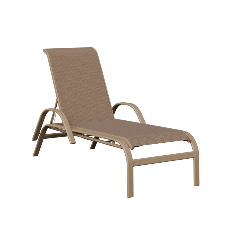 Méridienne Berlin, Chêne veiné de bois, Brun