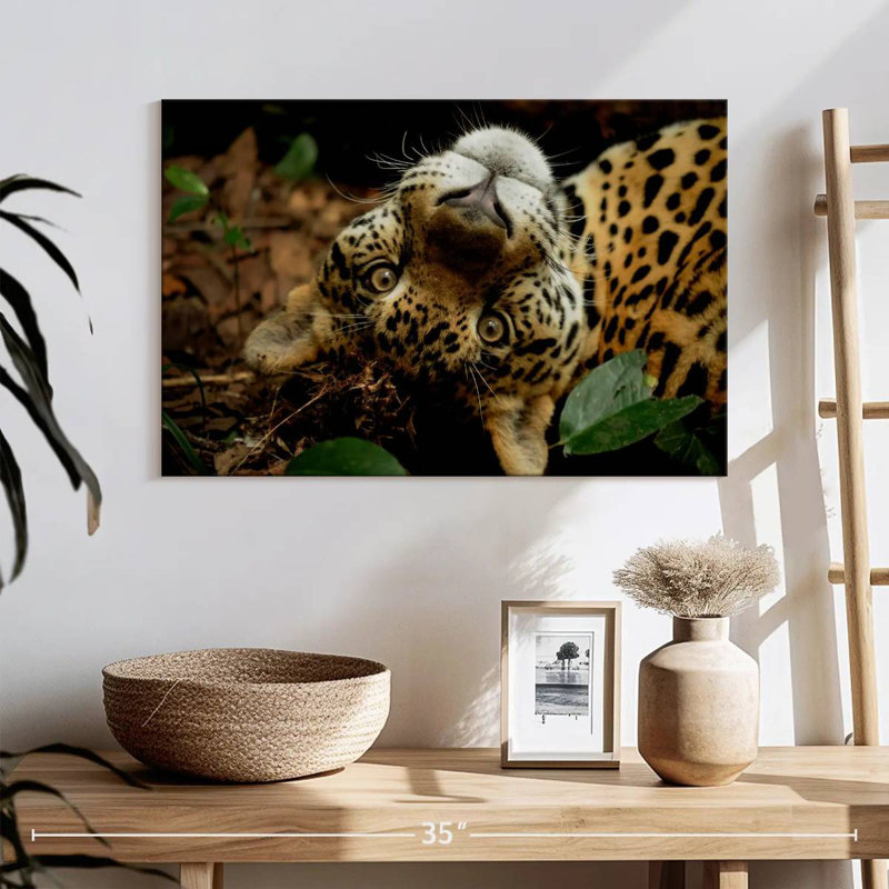 Goofy Jaguar, 20" H x 30" W
