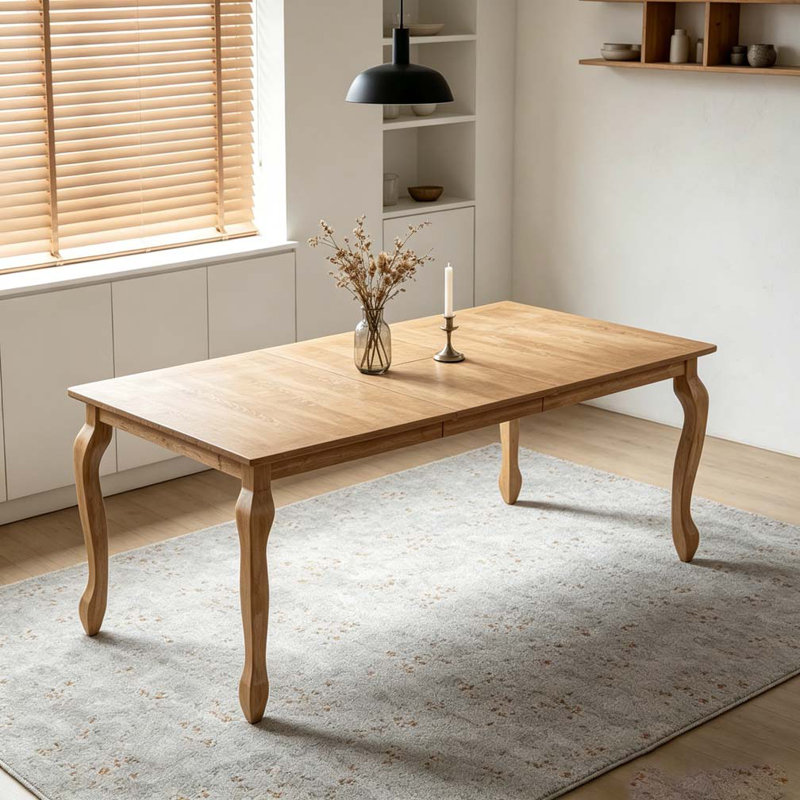 Extending Dining Table, Natural