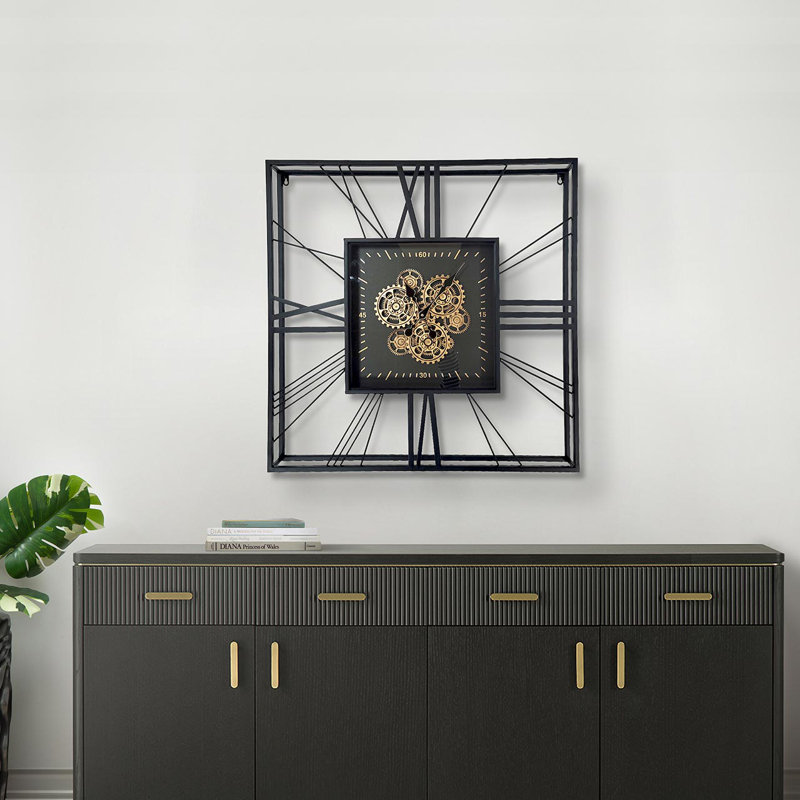 Sandiacre Metal Wall Clock, Large