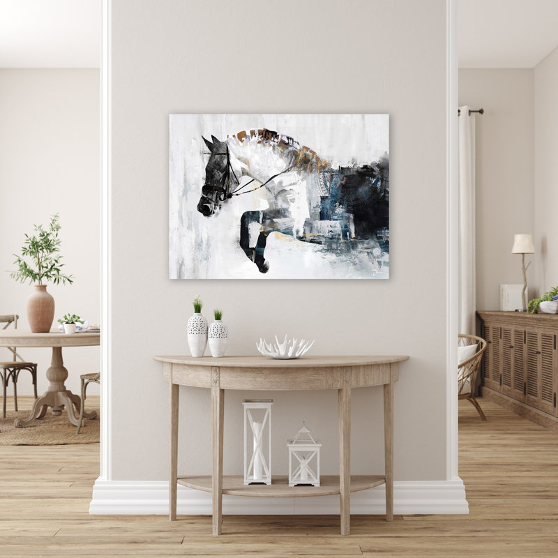 Peinture sur toile tendue, H 36 po x l 48 po x P 2 po