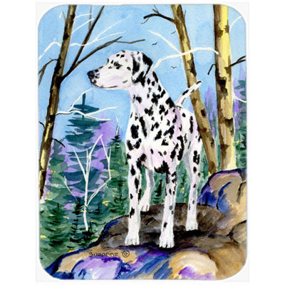 East Urban Home Dalmatian Glass Cutting Board
