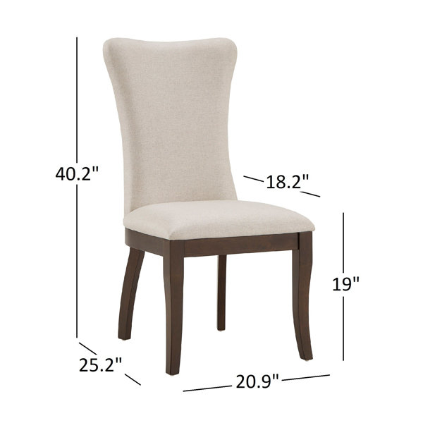 Laurel Foundry Modern Farmhouse Lydon Linen Upholstered Side Chair ...