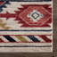Tapis Bolme Southwestern en beige et rouge-825461952