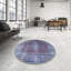 Tapis traditionnel bleu / rouge Amoll-1253073864