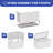 Edrosie Inc 63'' W 230 Gallons Water Resistant Resin Lockable Deck Box-100663762