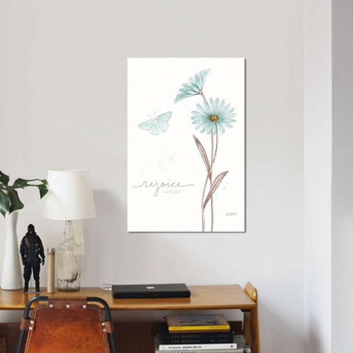 « bits of blue v », reproduction sur toile tendue, H 40 po x l 26 po x P 1,5 po, Toile tendue, Pas de tapis