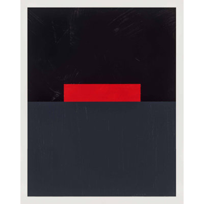 Slice Of Red 1 Print by Robert Kamnatnik