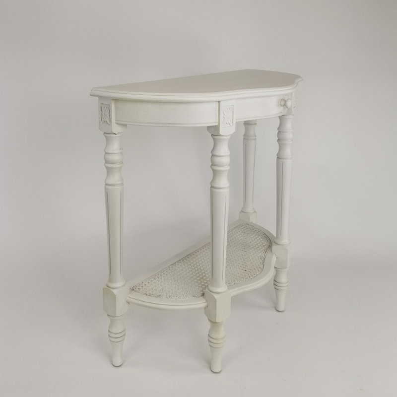 Console Leeroy, Blanc délavé