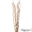 Vase de plancher doré avec branches de mûrier naturel - ensemble de vases en bambou filé de 31,5 po et branches décoratives de 47 po - Élégant décor moderne pour le salon, le vestibule ou les centres de mariage