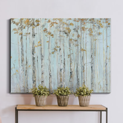 " Soft Birch Forest " by J Paul