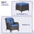 Bonia Outdoor Lounge Chair with Ottoman-1515826335