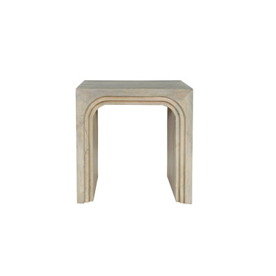 Josiane Solid Wood End Table