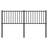 Demarrio vidaXL Durable Metal Headboard, Modern Style-37251593-37251588