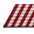 Washable Gingham Checks Farm Area Rug-1265717963