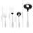 ROMA 7 Piece Stainless Steel Hostess Set