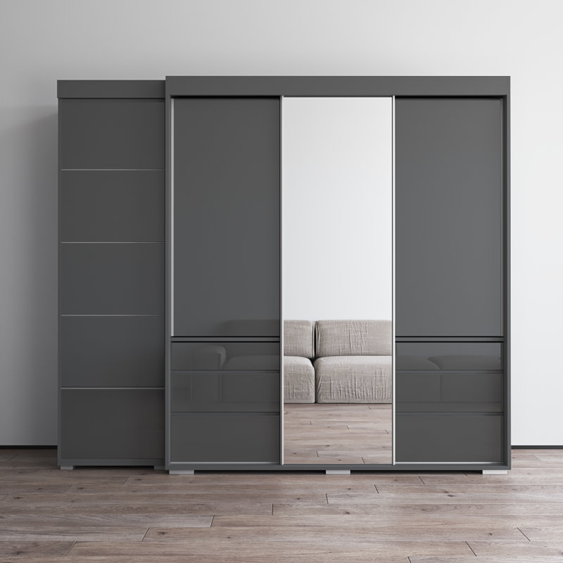 Armoire Marlize, Gris