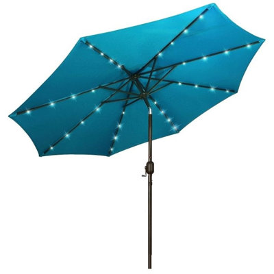Parasol de marché éclairé 118 po Romanko