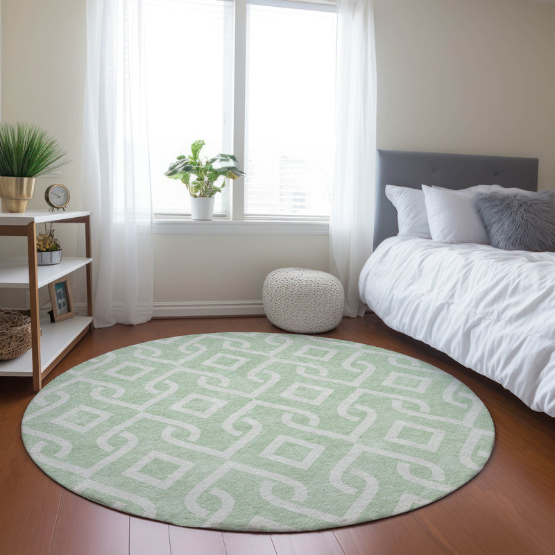  Tapis antidérapant Kaylani, Rond 8 pi