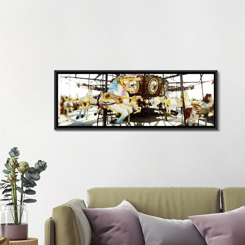 « coney island, brooklyn, new york city », reproduction de photo sur toile, H 16 po x l 48 po x P 1,5 po