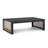 Devere Pawni Teak 5 - Person Outdoor Sectional Seating Group with Custom Covers-206451923