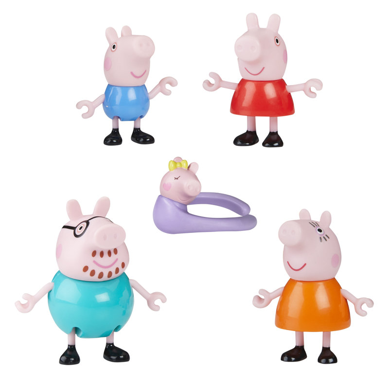 Peppa's Big Family House And Family Pack Bundle