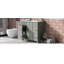 Ensemble de meuble-lavabo vert 36 "avec lavabo
