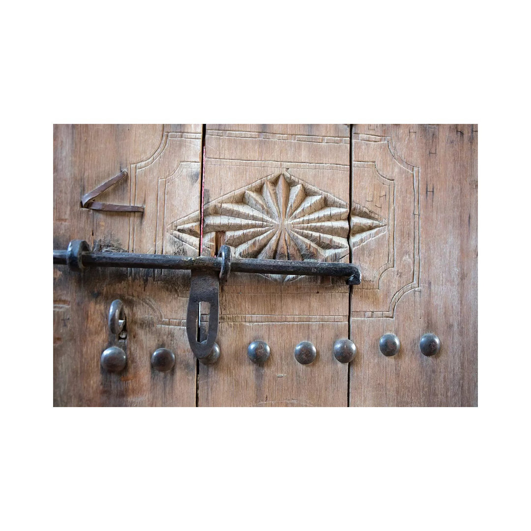 Door. Nizwa, Oman. by Tom Norring - Gallery-Wrapped Canvas Giclée on Canvas