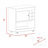 Rolling Bar Cart With Wine Storage-119018705-119018708