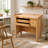 Solid Wood Jewelry Workbench with Storage Drawers