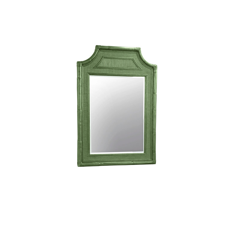 Summer Retreat Mirror, Celery