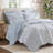 3-Piece Full/Queen Print Quilt Set
