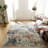 Merzglyphs by Katie Merz Cosmic Charcoal Space Machine Washable Area Rug-318998885