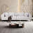 Hangah 102" Round Arm Modular Sofa-603613256-603613259