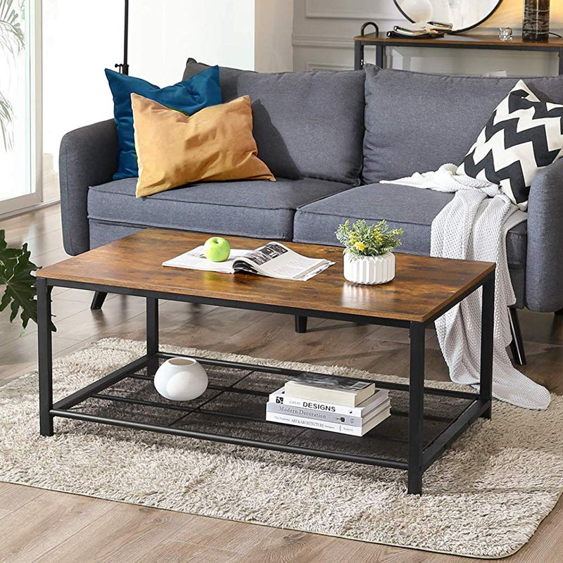 Khanka Four Leg Coffee Table with Storage