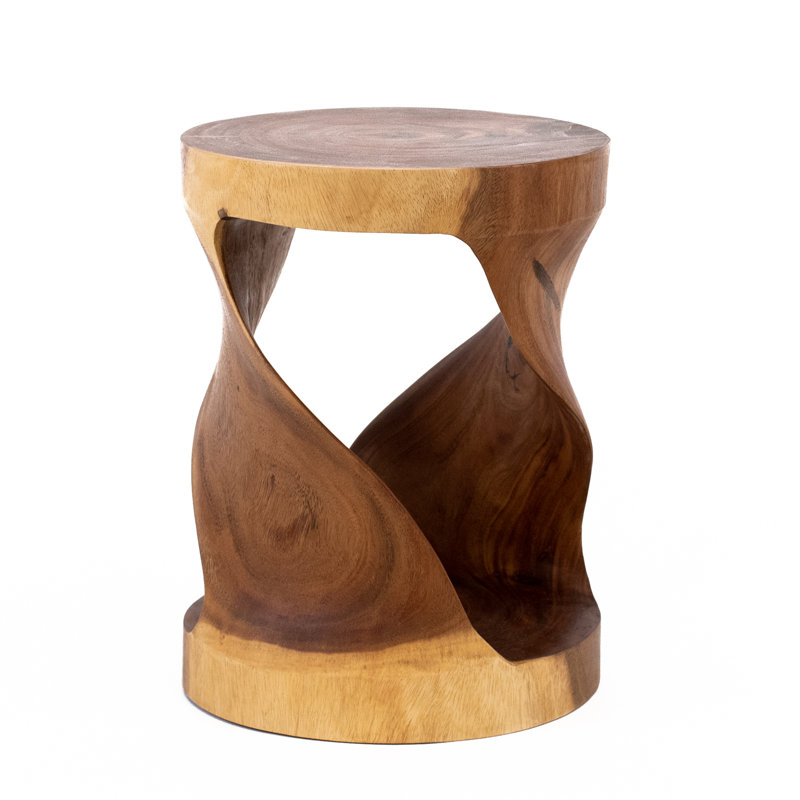 Burruss Solid Wood End Table